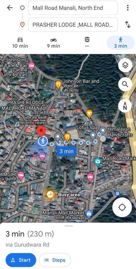 The Prasher Lodge Mall Road Manali 외부 사진